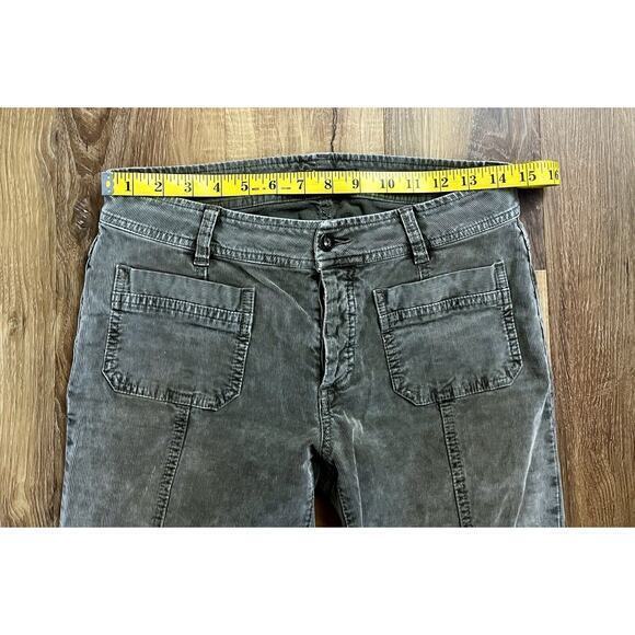 PrAna Women’s Straight Skinny Button Corduroy Pants Size 6 EUC - Picture 3 of 11